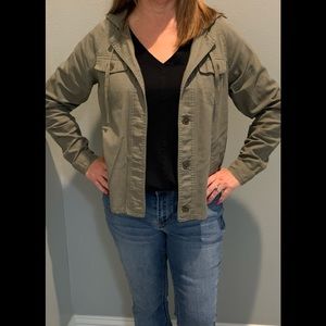 Army green jacket